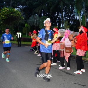 Race photo from BOGORUN 2026
