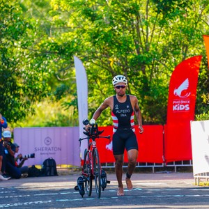 Race photo from Belitung Multisport Festival