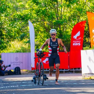 Race photo from Belitung Multisport Festival