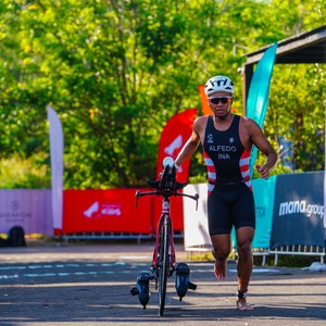 Race photo from Belitung Multisport Festival