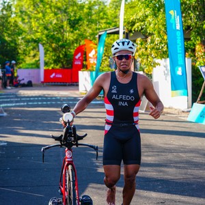 Race photo from Belitung Multisport Festival