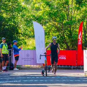 Race photo from Belitung Multisport Festival
