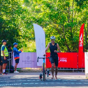 Race photo from Belitung Multisport Festival
