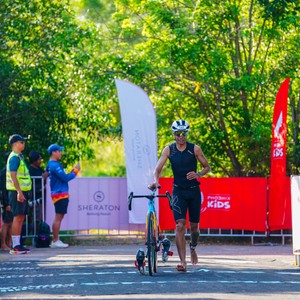 Race photo from Belitung Multisport Festival