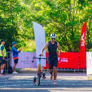 Race photo from Belitung Multisport Festival