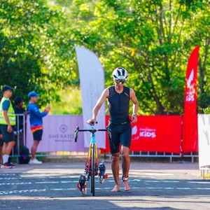 Race photo from Belitung Multisport Festival