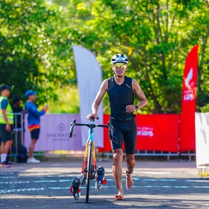 Race photo from Belitung Multisport Festival