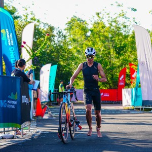 Race photo from Belitung Multisport Festival
