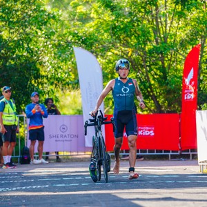 Race photo from Belitung Multisport Festival