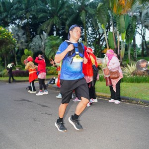 Race photo from BOGORUN 2026