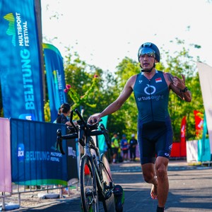 Race photo from Belitung Multisport Festival