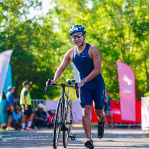 Race photo from Belitung Multisport Festival