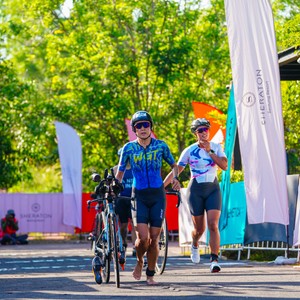 Race photo from Belitung Multisport Festival