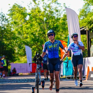 Race photo from Belitung Multisport Festival