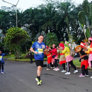 Race photo from BOGORUN 2026