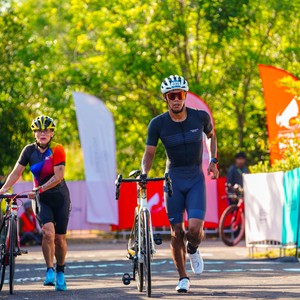 Race photo from Belitung Multisport Festival