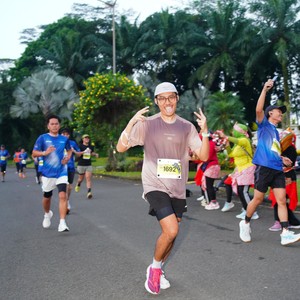 Race photo from BOGORUN 2026