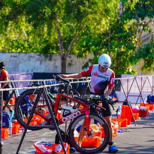 Race photo from Belitung Multisport Festival