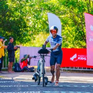 Race photo from Belitung Multisport Festival