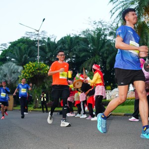 Race photo from BOGORUN 2026
