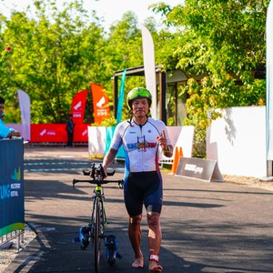 Race photo from Belitung Multisport Festival