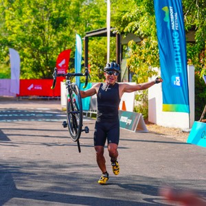 Race photo from Belitung Multisport Festival