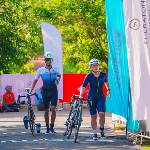 Race photo from Belitung Multisport Festival