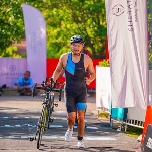 Race photo from Belitung Multisport Festival