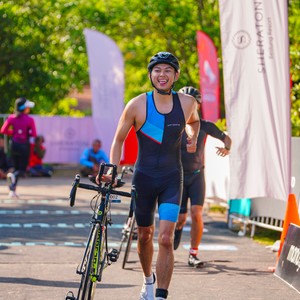 Race photo from Belitung Multisport Festival
