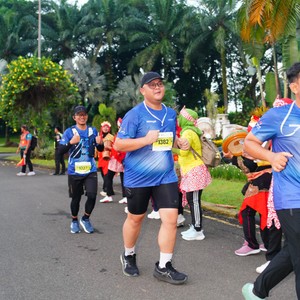Race photo from BOGORUN 2026
