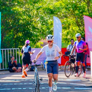 Race photo from Belitung Multisport Festival