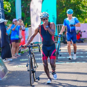 Race photo from Belitung Multisport Festival
