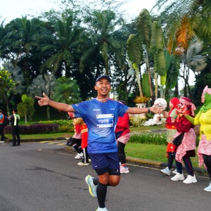 Race photo from BOGORUN 2026