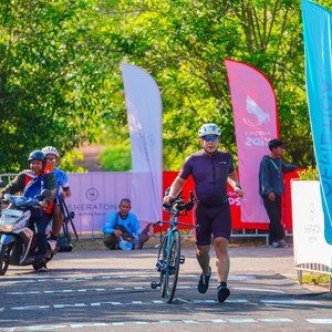 Race photo from Belitung Multisport Festival