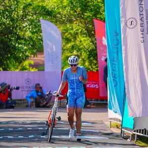 Race photo from Belitung Multisport Festival