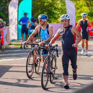 Race photo from Belitung Multisport Festival