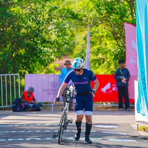 Race photo from Belitung Multisport Festival