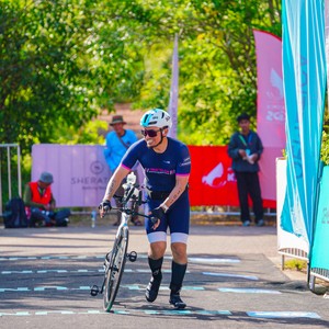 Race photo from Belitung Multisport Festival