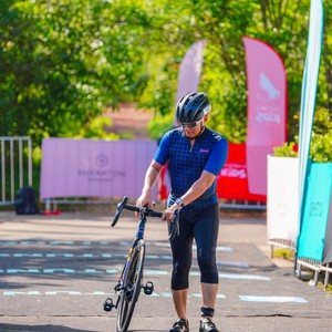 Race photo from Belitung Multisport Festival