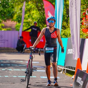 Race photo from Belitung Multisport Festival