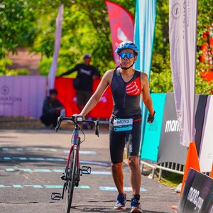 Race photo from Belitung Multisport Festival