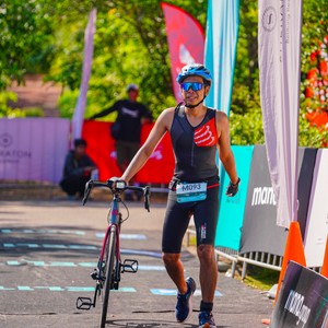 Race photo from Belitung Multisport Festival