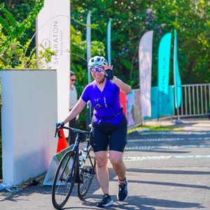 Race photo from Belitung Multisport Festival