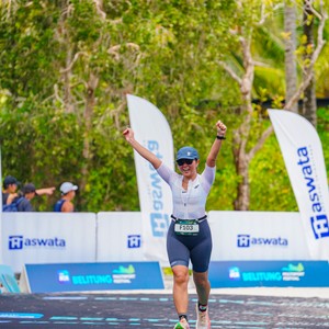 Race photo from Belitung Multisport Festival