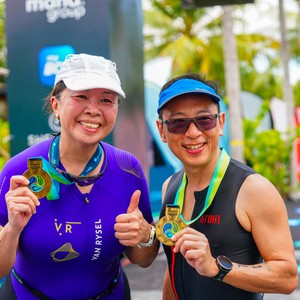 Race photo from Belitung Multisport Festival