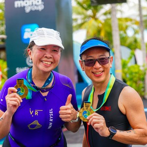 Race photo from Belitung Multisport Festival