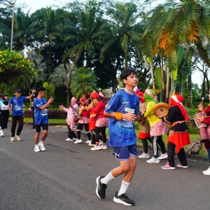 Race photo from BOGORUN 2026