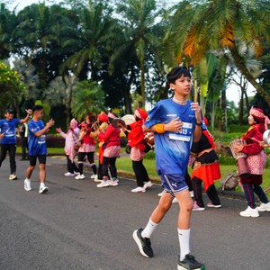 Race photo from BOGORUN 2026