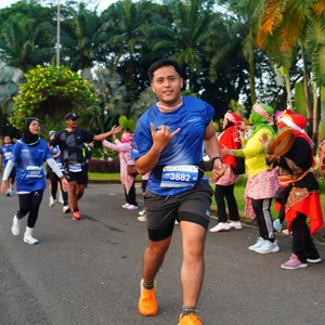 Race photo from BOGORUN 2026