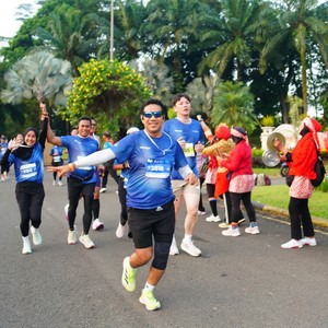 Race photo from BOGORUN 2026